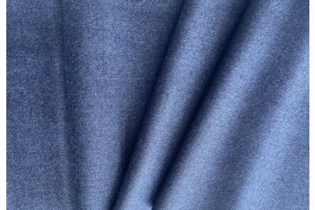 High-End Periwinkle Cloud&nbsp;Wool Flannel (Made in Italy)