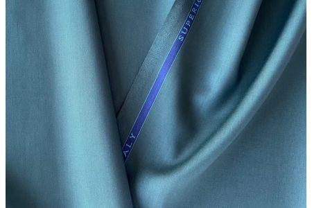 Glossy Teal Nylon&nbsp;Swimsuit Knit