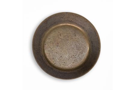 13/16" 2-Tone Antique Gold Metal Button (Made in Italy)