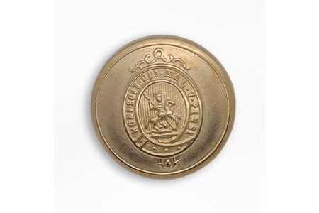 The Order of the Garter Gold Metal Button (Made in USA)
